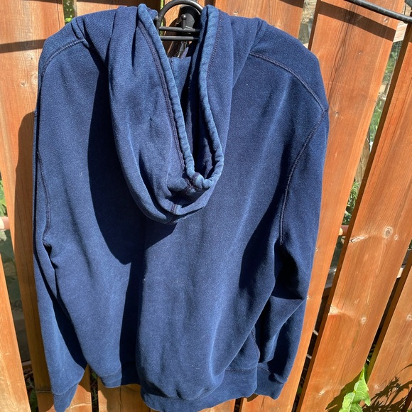 🐎 Levi’s San Francisco California US XL Metal Zip-Up Hoodie Blue Red NWOT 🐎 - Picture 5 of 10